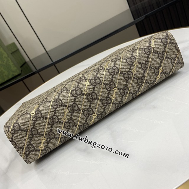 gucci專櫃2024新款手包 古馳Horsebit 1955系列手拿包 jcp1933